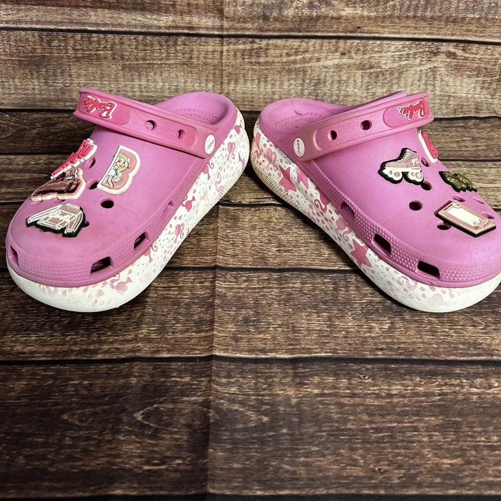 Barbie Crocs‎ - Kids Size J4 Barbie Cutie Crush Clog - Special Edition